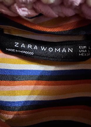 Яскрава сорочка у смужку zara 5