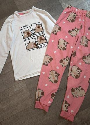 Флісова після primark капібара на 12-13років