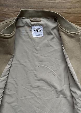 Чоловіча куртка бомбер zara l 5