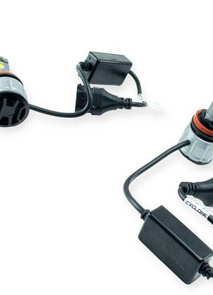 Автолампа led h8, h9, h11, h16 12v type 38 60w 6000k 14000l радиатор и обманка cyclone