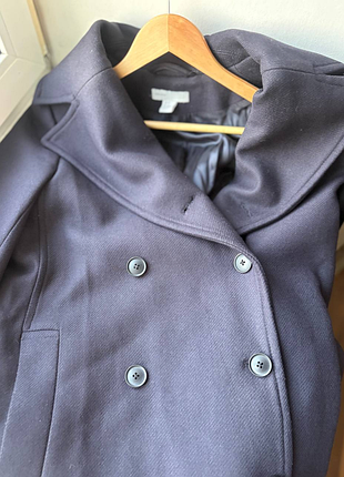 Пальто вовняне h&m wool blend 6