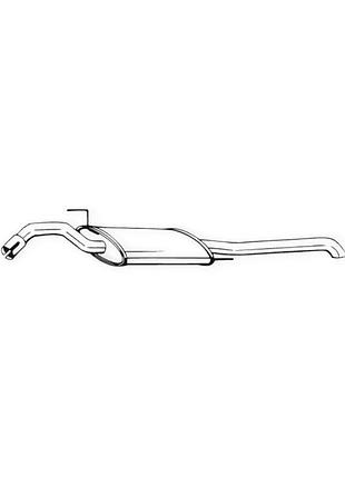 Глушитель volkswagen passat 1.6-2.0 bosal