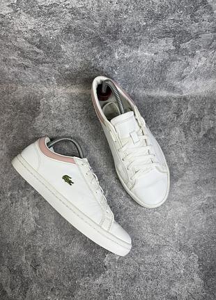 Оригінальні кросівки кеди lacoste carnaby evo