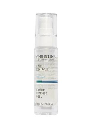 Интенсивный гель-пилинг с молочной кислотой christina line repair hydra lactic intense peel 50 мл