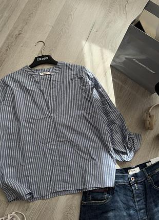 Сорочка. у смужку. pull&bear 3