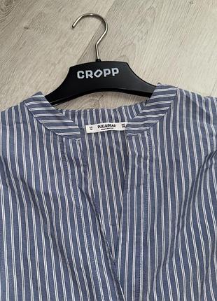 Сорочка. у смужку. pull&bear 4