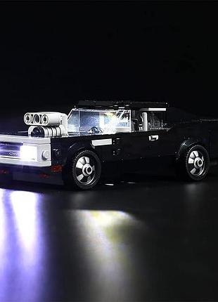 Світлодіодна підсвітка для лого lighting kit gc310 76912 комплект led-підсвітки для lego speed champions