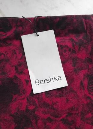 Мини-юбка с цветочным принтом bershka испания 3