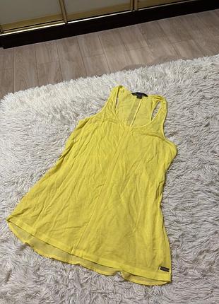 Женская майка свободного кроя от armani exchange