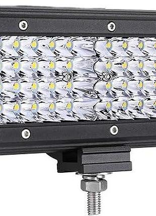 Світлодіодна робоча фара для автомобілів 144 вт boncak led work light wb прожектор для вантажівок/квадроциклів 12 в/24 в