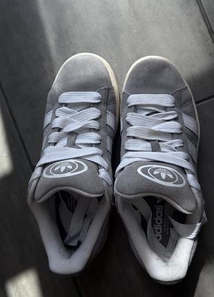 Кросівки жіночі adidas campus сірі 40 розмір