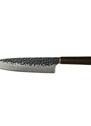 Поварской нож 21,5 см katto универсальный кухонный нож из лучшей японской стали с деревянной рукояткой