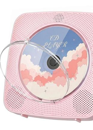 Настольный cd-плеер gueray y-01 портативный cd-проигрыватель с пультом