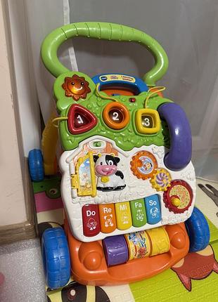 Ходунки-штовхач vtech ферма 2