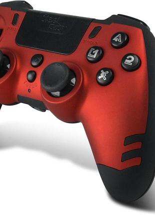 Беспроводной геймпад для ps4/ps3/pc steelplay metaltech controller геймпад с программируемыми кнопками