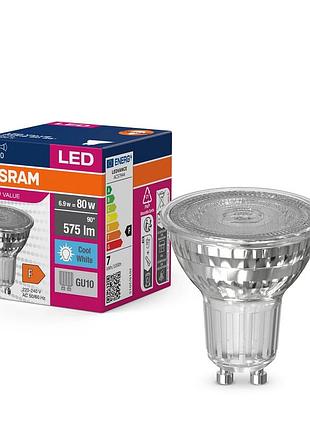 Набір led ламп osram gu10 6,9w 6500k — якісне та економне освітлення для дому, офісу та комерційних приміщень