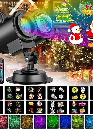 Вуличний/внутрішній проєктор yazeky projection lamp проєктор для святкового освітлення
