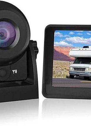 Бездротова камера заднього огляду mhcabsr hitch camera водонепроникна автомобільна задня камера+монітор