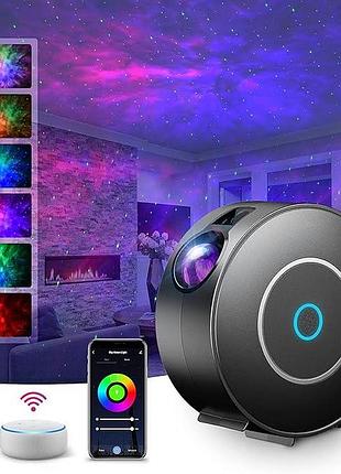 Светодиодный wifi-проектор suppou smart star projector sk20 rgb-3d-проектор со звездным небом+голосовое управление и таймером