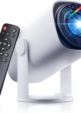 Мини-проектор 1080p bluetooth 5.1 soomfon sk1 white портативный домашний проектор с фокусировкой