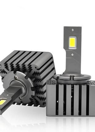 2 шт. светодиодные лампы для автомобильных фар stellar led lights d3s 6500k комплект автоламп 2x35w 2x4500lm