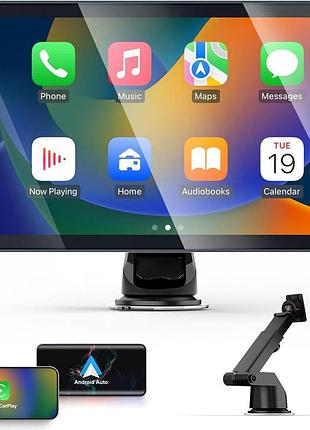 Автомобільна магнітола з підтримкою carplay і android auto pashlysh rc07 сенсорна магнітола для автомобіля