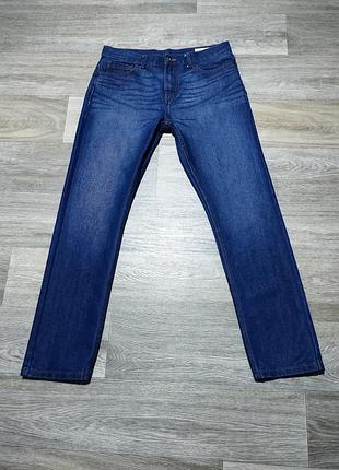Мужские синие джинсы denim co , размер 32/32 straight .