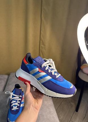 Кросівки чоловічі adidas retropy f2 originals blue gw0511