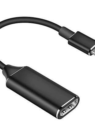 Кабель-адаптер usb type-c to hdmi cable кабель-переходник для подключения смартфона к телевизору