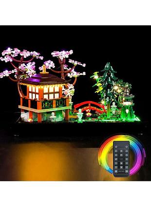 Підсвітка для lego icons tranquil garden 10315 lighting kit gc527 набір світлодіодної підсвітки для конструктора