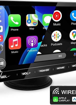 Автомагнитола 7-дюймов urvolax ur71c сенсорный автомобильный экран с carplay и аndroid auto