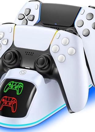 Зарядное устройство для ps5 controller charging station vg-p5446 док-станция для зарядки игровых контроллеров