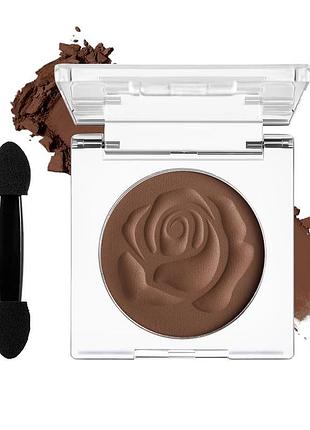 Коричневые матовые тени для век delanci matte indulgence 09 высокопигментированные тени для макияжа век
