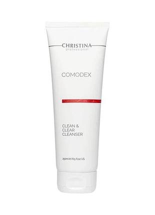 Гель для очищения кожи christina comodex clean &amp; clear cleanser 250 мл