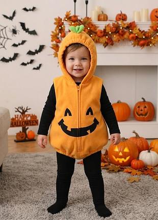 Карнавальний костюм тикви гарбуза 90 р. 1,5-2 роки halloween хелловін