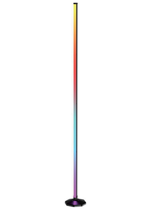 Напольная лампа rgb led magic color floor lamp qjd-bjdz-1pcs-de-b светодиодная напольная лампа с пультом дистанционного управления