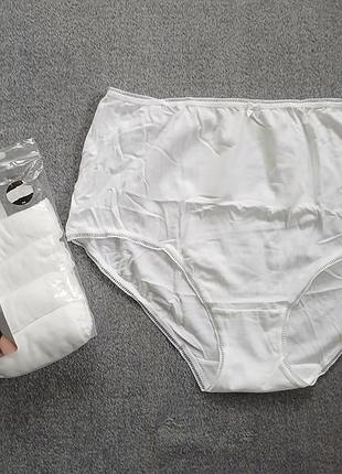 Жіночі труси full briefs, m&s, р. 20, білі, 5 шт.