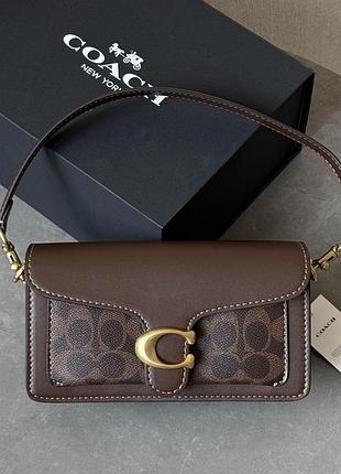 Сумка coach tabby shoulder bag 20 in signature canvas