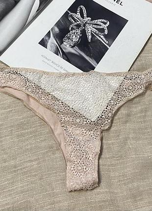 Tezenis восхитительные бежевые трусики качественного бренда