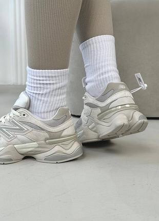 👕 new balance 9060 light beige 3