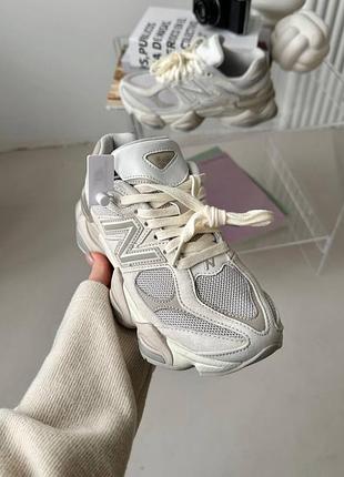 👕 new balance 9060 light beige 9