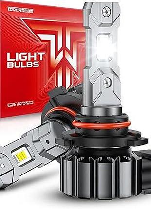 2 шт. світлодіодні лампи для фар 9005/hb3 torchbeam t1s змінні led-лампи для автомобіля