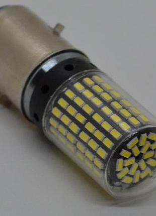 Світлодіодна лампа для мотоцикла guadsun ba20d, 6000 k, 12 v, яскрава led-лампа фари