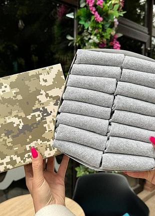 Набір жіночих коротких шкарпеток на 16 пар 36-40 р в коробці із стрічкою літо