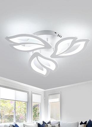 Потолочный светильник 50х8см led ceiling lamp 30903903 led-светильник в форме лепестков мощностью 40 вт