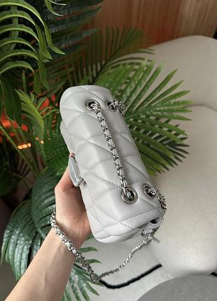 Сумка coach tabby shoulder bag 20 with quilting gray 4