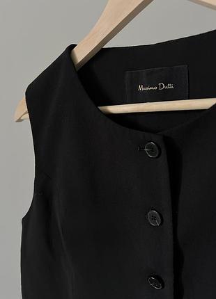 Вовняна жилетка massimo dutti 6