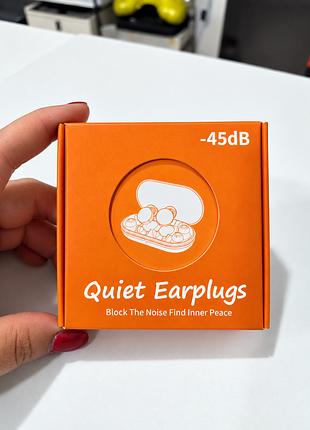 Беруші quiet earplugs багаторазові силіконові для сну та подорожей