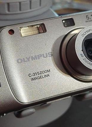 Olympus c-315 zoom imagelink 5.1mp цифровой фотоаппарат y2k