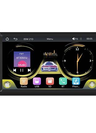 Автомагнитола 7-дюймов 2-din player a4243 сенсорная автомобильная магнитола с камерой заднего вида